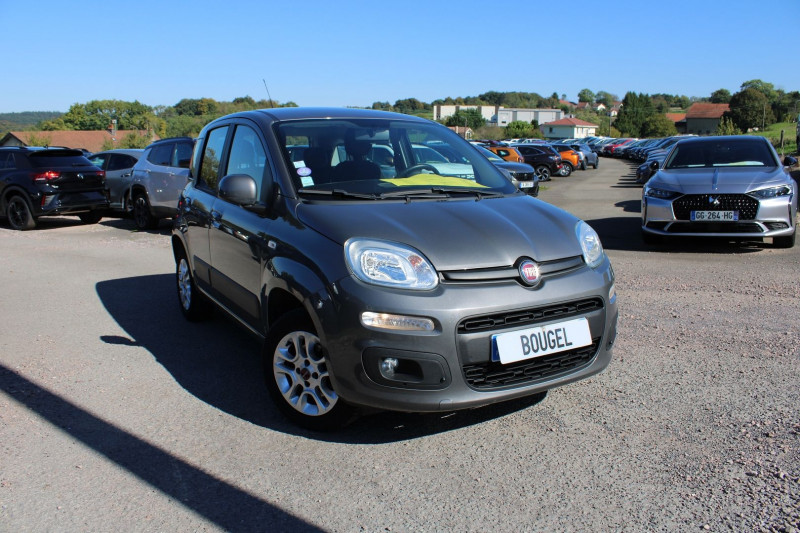 Fiat PANDA III TWIN AIR TURBO 85 CV LOUNGE BLUETOOTH HIFI U-CONNECT RADARS CLIM JANTES ALU ABS Essence GRIS MONZA Occasion à vendre
