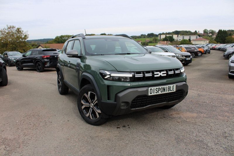 Dacia DUSTER VI EXPRESSION TCE 130 CV "4X4" GPS CARPLAY CAMÃRA AUDIO USB JA 17 I-COKPIT FULL LED Essence LICHEN KAKI Occasion à vendre