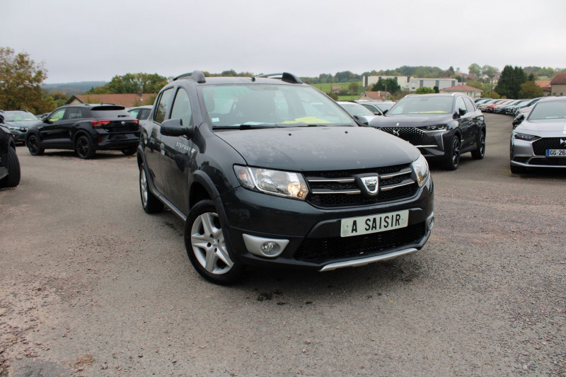 Dacia SANDERO III STEPWAY DCI 90 BOITE AUTO GPS MÃDIA USB RÃGULATEUR BLUETOOTH CLIMAT ABS RADARS Diesel GRIS COMÃTE Occasion à vendre
