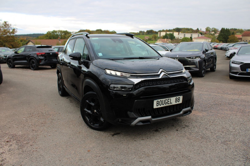 Citroen C3 AIRCROSS II ESSENCE 110 SHINE MAX CAMÃRA GPS 3D CLIM AUTO GRIPP CONTROL JANTES ALU  USB  BV6 Essence NOIR PERLA Occasion à vendre