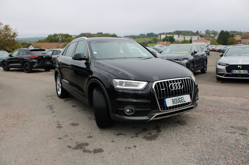 Audi Q3 EXCLUSIVE 2L TDI 140 CV "QUATTRO" GPS 3D JA 18 USB XÃNON+ LED RADAR RÃGULATEUR Diesel NOIR DIAMANT Occasion à vendre