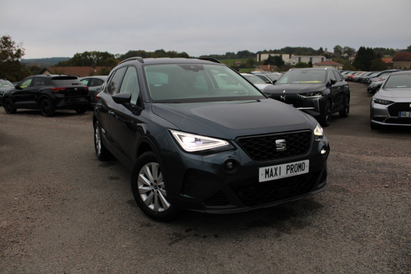 Seat ARONA II MOVE TSI 110 CV GPS 3D CAMÃRA USB JA 16 I-COKPIT FULL LED PACK HIVER RÃGULATEUR Essence GRIS MAGNETIQUE Occasion à vendre