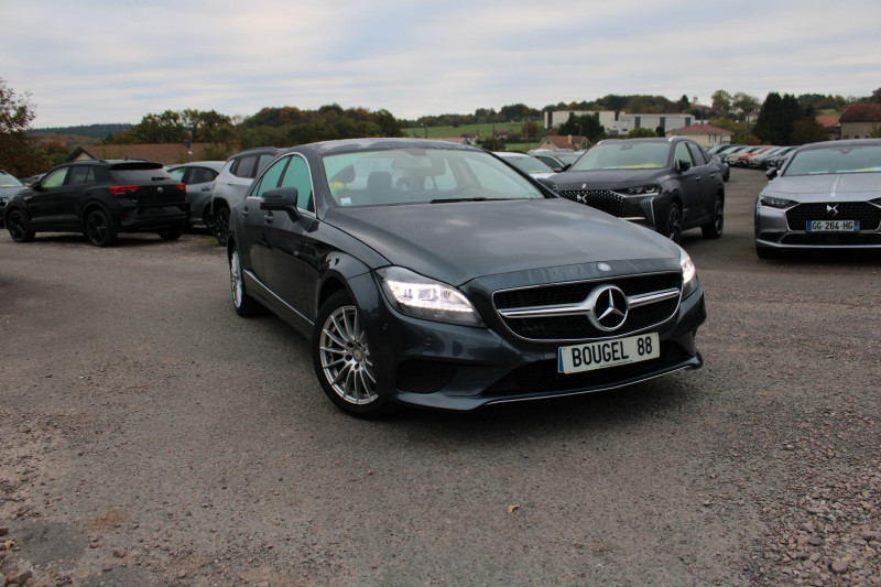 Mercedes-Benz CLASSE CLS 250 D 9G-TRONIC BOITE AUTO 204 CV CAMÃRA GPS USB MÃDIA FULL LEDS CUIR MÃMO CLIM Diesel GRIS BAVIÃRE Occasion à vendre