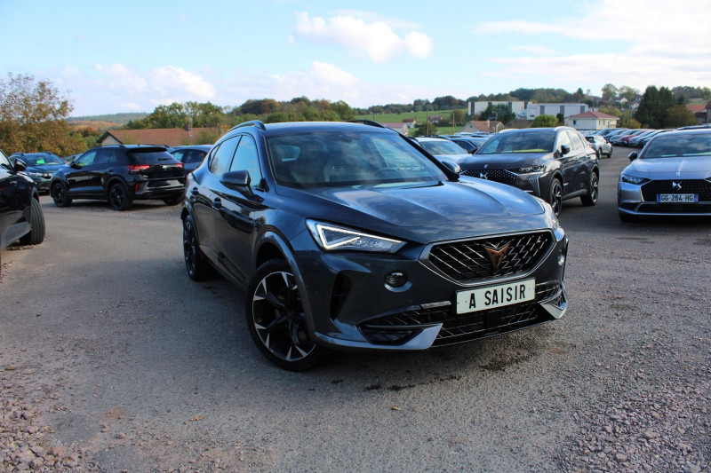 Cupra FORMENTOR VZ 245 CV HYBRIDE GPS 3D CAMÃRA FULL LED I-COKPIT JA 19 PK HIVER BOITE AUTO DSG Hybride GRIS CARBONE Occasion à vendre