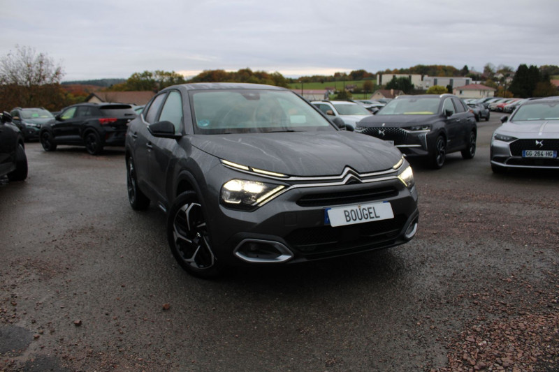Citroen C4 X BLUE HDI 130 CV MAX GPS 3D CAMÃRA USB JA 18 FULL LED I-COKPIT BOITE AUTO EAT-8 Diesel GRIS PLATINIUM Occasion à vendre