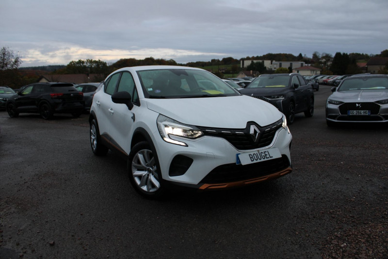 Renault CAPTUR 4 ZEN + TCE 100 CV GPS CARPLAY CAMÃRA USB FULL LED PACK HIVER BLUETOOTH RÃGULATEUR Essence BLANC NACRE Occasion à vendre