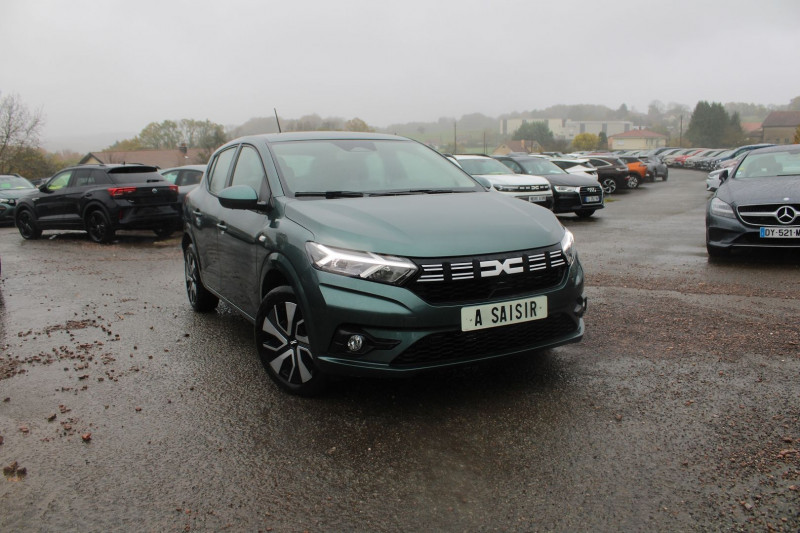Dacia SANDERO 5 CONFORT 90 CV 1L TCE TURBO ESSENCE/GAZ RÃGULATEUR BLUETOOTH ÃCRAN MÃDIA USB GPS GPL VERT CEDRE Occasion à vendre