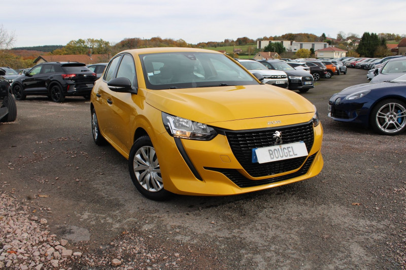 Peugeot 208 III BLUE HDI 100 CV LIKE PACK CLIM USB ÃCRAN TACTILE AUDIO MP3 BLUETOOTH RÃGULATEUR Diesel JAUNE FARO Occasion à vendre