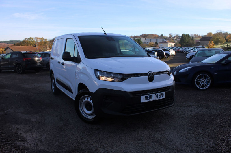 Citroen BERLINGO 5 AFFAIRE BLUE HDI 100 CV "3 PLACES" GPS GRIP USB FULL LED CAMÃRA TVA=17920 E HT Diesel BLANC UTILITAIRE Occasion à vendre