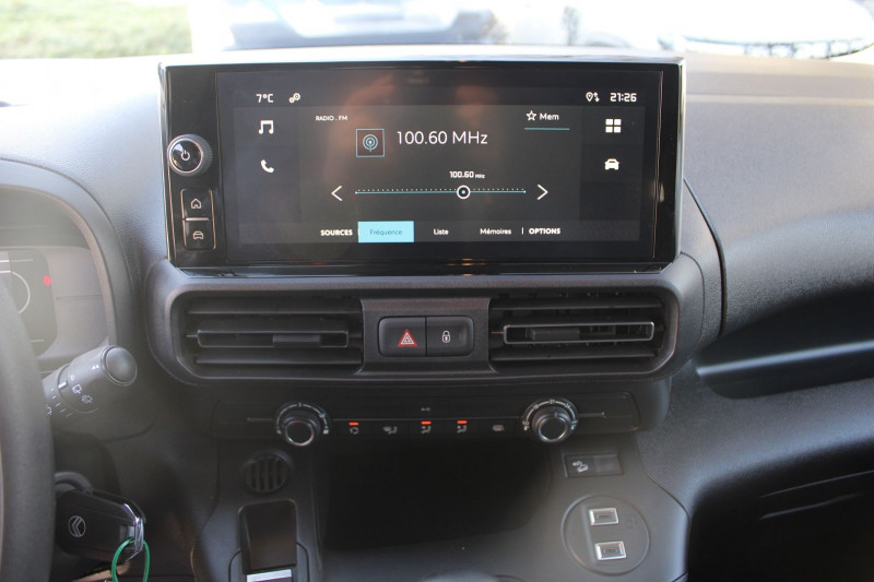 Photo 9 de l'offre de CITROEN BERLINGO 5 AFFAIRE BLUE HDI 100 CV "3 PLACES" GPS GRIP USB FULL LED CAMÃRA TVA=17920 E HT à 21500€ chez Bougel transactions