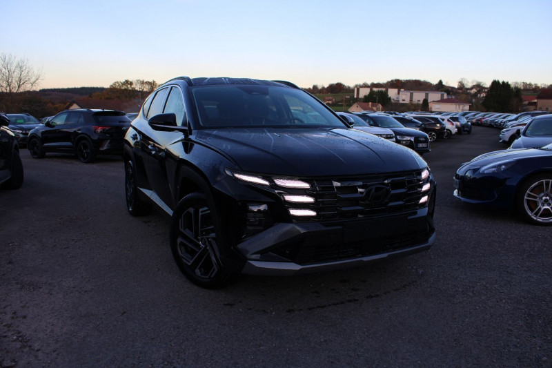 Hyundai TUCSON 5 T-GDI 215 CV SHINE HYBRIDE GPS 3D CAMÃRA 360Â° USB JA 19 I-COKPIT CUIR BOITE AUTO Hybride NOIR ABYSSE Occasion à vendre