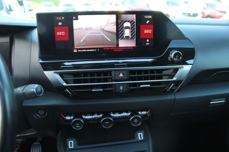 Photo 15 de l'offre de CITROEN C4 PHASE SHINE BLUEHDI 110 CV BOITE 6V DIESEL CUIR TOIT OUVRANT CAMÃRA 360 GPS FULL LEDS à 16990€ chez Bougel transactions