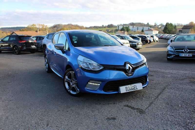 Renault CLIO 4 1.2 TCE 120CH GT EDC ECOÂ² Essence BLEU MALTE Occasion à vendre