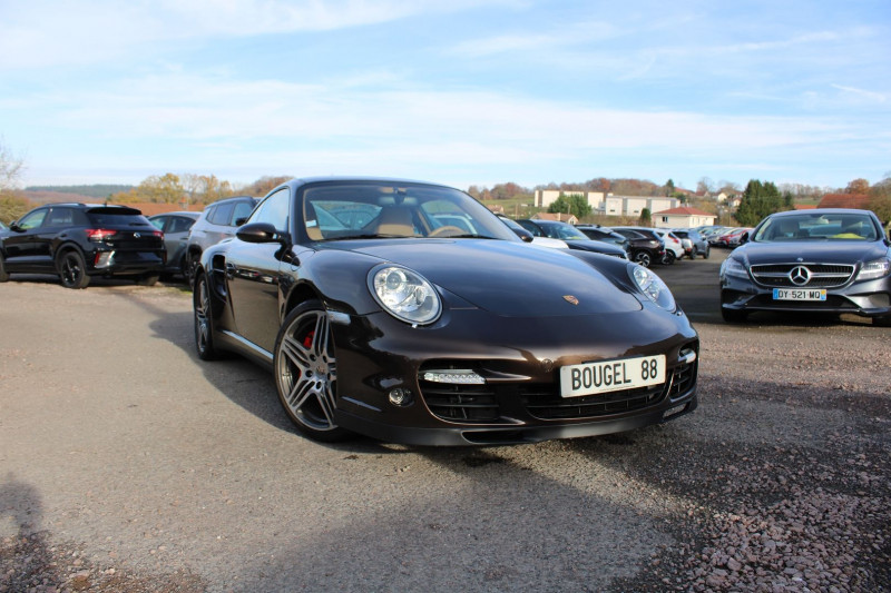 Porsche 911 COUPE (997) TURBO 480 CV BOITE AUTO Essence BRUN PORSCHE Occasion à vendre