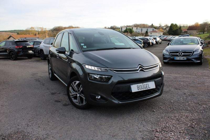 Citroen C4 PICASSO II FEEL EDITION 130 CV ÃCRAN TACTILE AUDIO USB RE JA 17 RADAR BLUETOOTH RÃGULATEUR Essence GRIS PLATINIUM Occasion à vendre