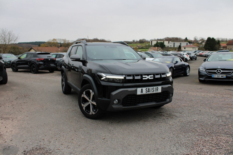 Dacia DUSTER VI JOURNEY 140 CV HYBRIDE GPS 3D CLIM CAMÃRA USB JA 18 I-COKPIT FULL LED BOITE AUTO Hybride NOIR NACRÃ Occasion à vendre